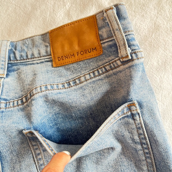 Aritzia Denim Forum The Yoko High Rise Slim Jeans, 27 Indigo Wash CigaretteJean - Picture 8 of 16